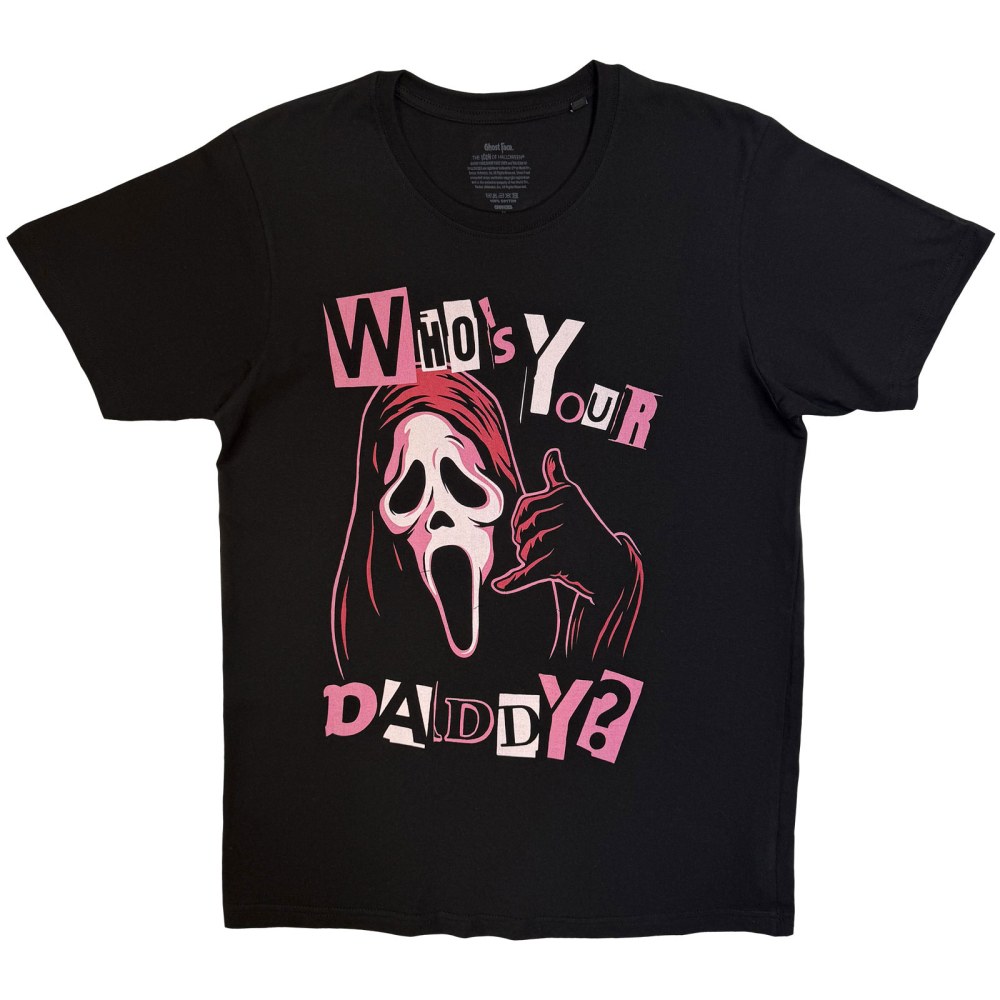 Scream Ghostface - Who's Your Daddy? Tshirt Homme - Noir